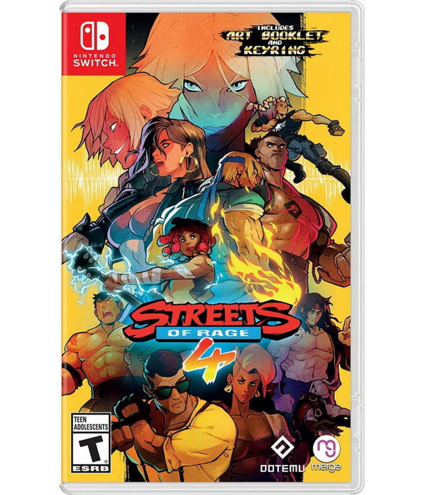 Streets of Rage 4 (Nintendo Switch, русские субтитры) (US)