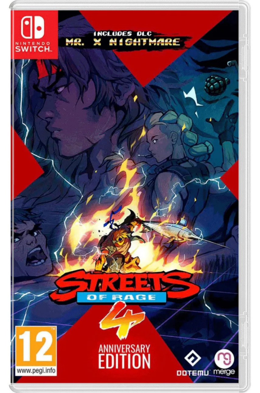 Streets of Rage 4 Anniversary Edition (Русская версия) [Nintendo Switch]