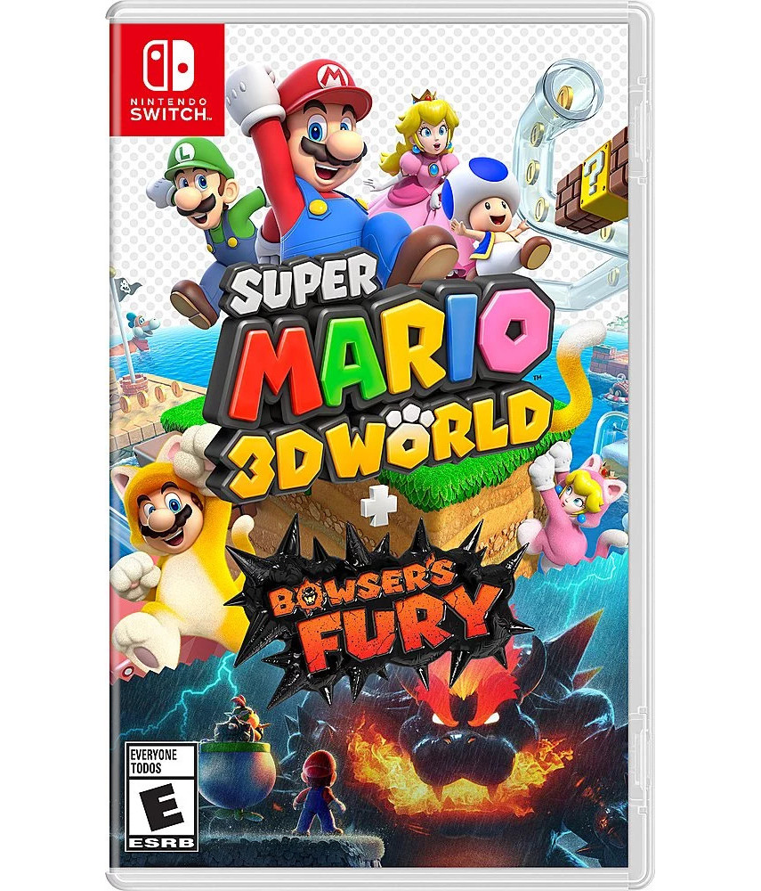 Super Mario 3D World + Bowser's Fury (Nintendo Switch, русские субтитры) (US)