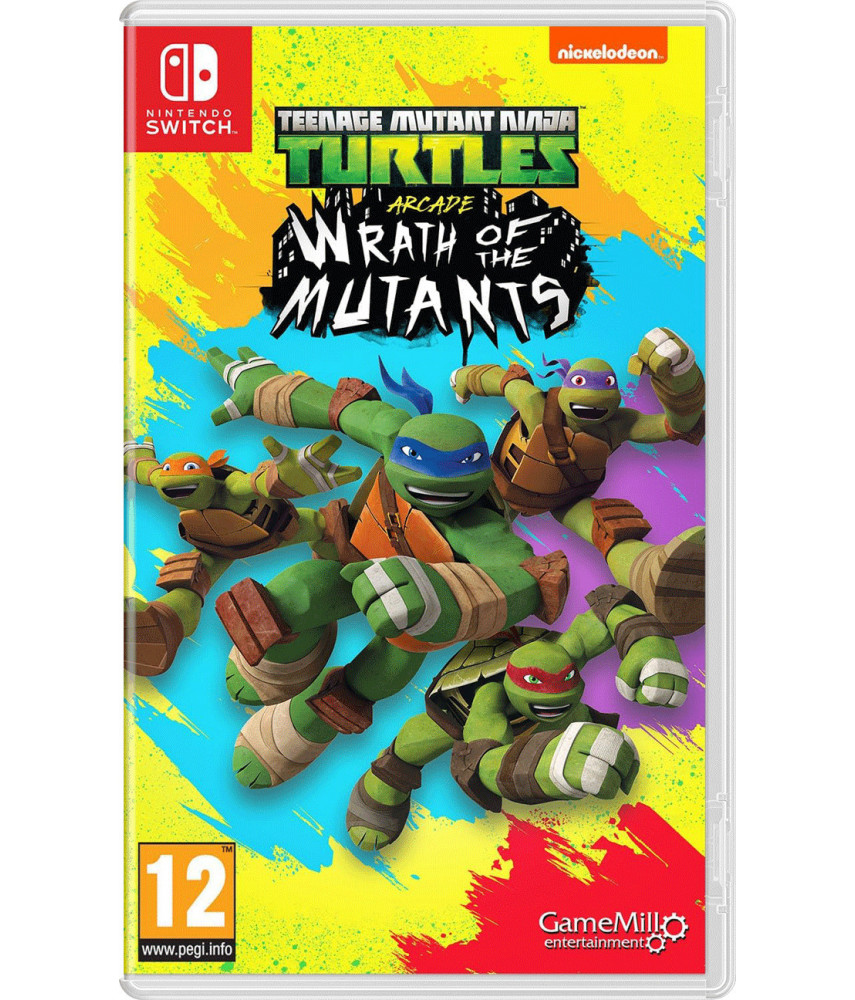 Игра Teenage Mutant Ninja Turtles: Wrath of the Mutants для Nintendo Switch (английская версия)