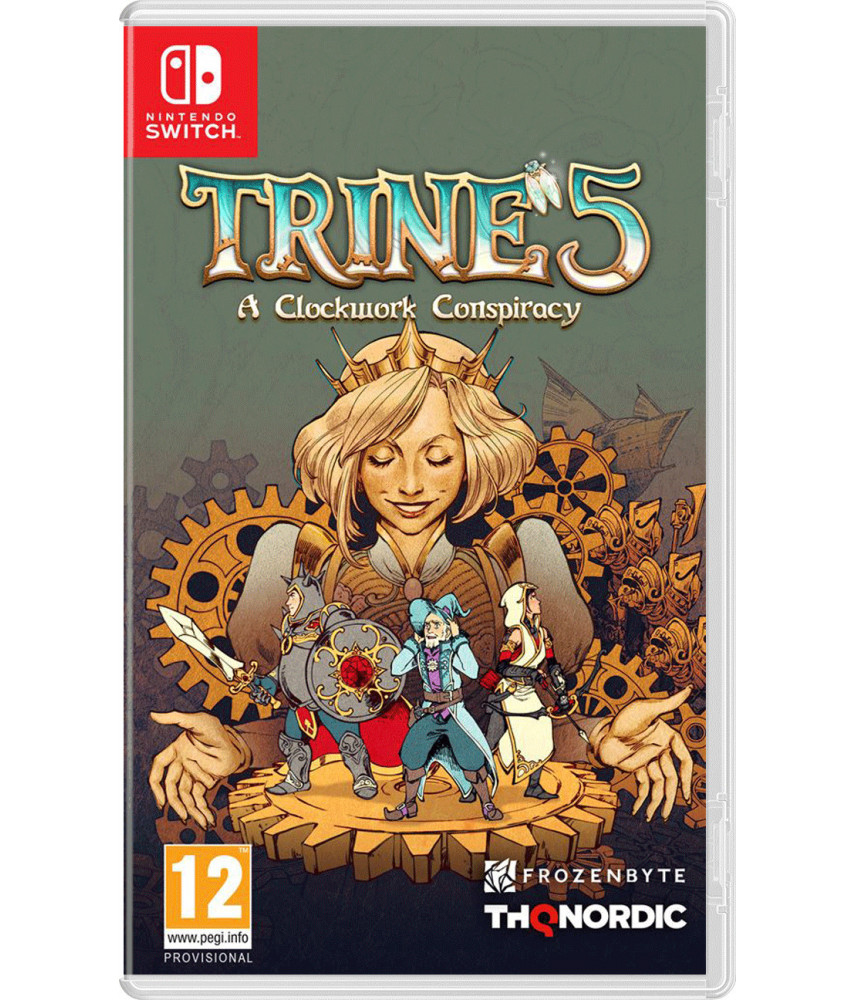 Trine 5: A Clockwork Conspiracy (Nintendo Switch, русская версия) 
