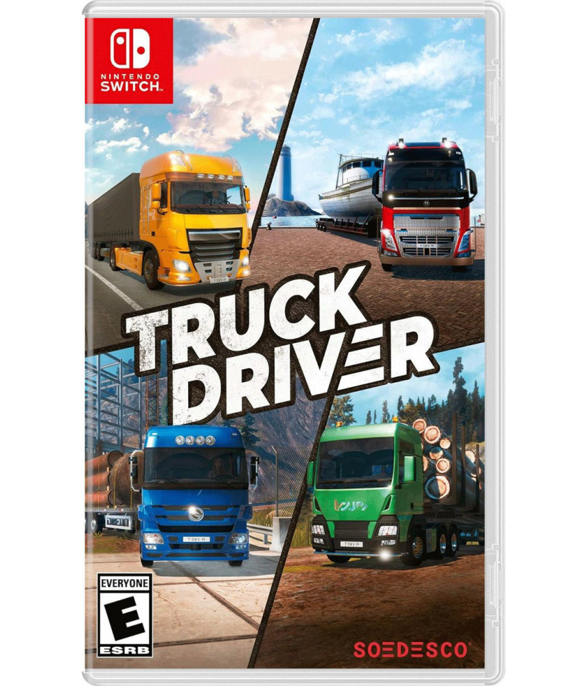 Игра Truck Driver для Nintendo Switch. Меню и субтитры на русском языке.