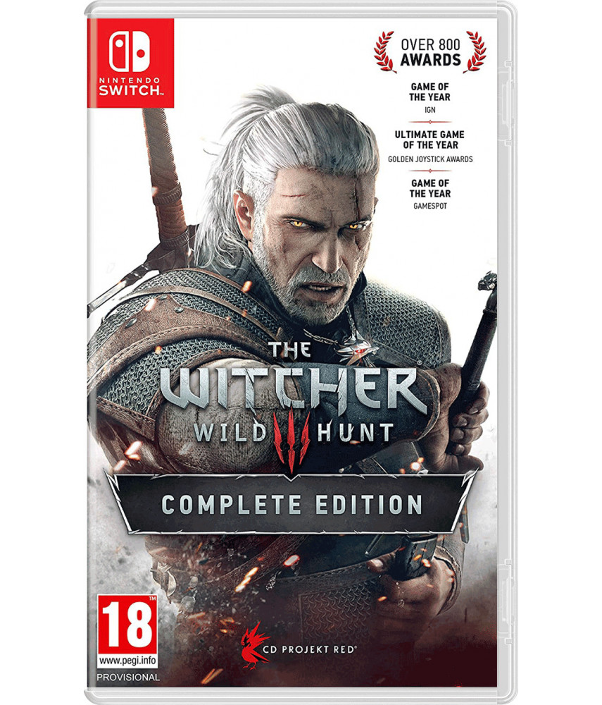 Ведьмак 3: Дикая охота - Полное Издание / Witcher 3: Wild Hunt (Nintendo Switch, русская версия) (EU)