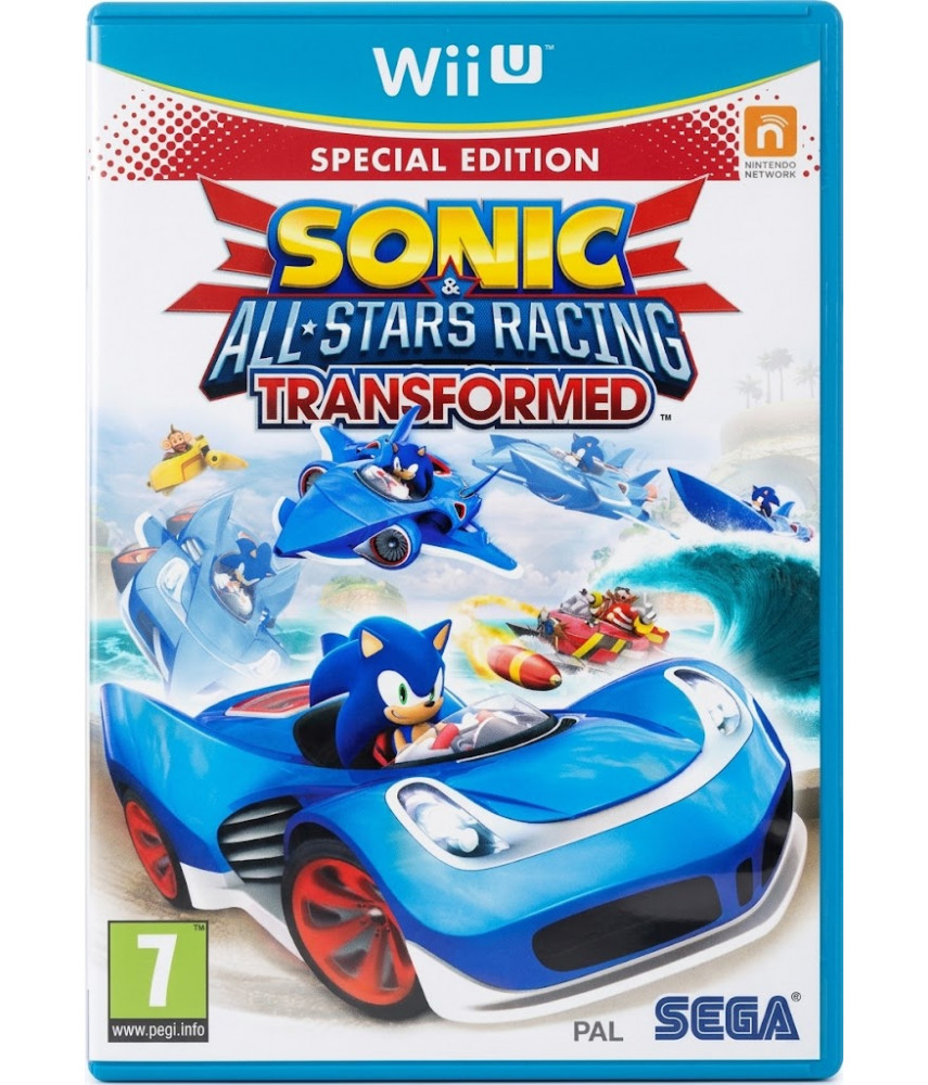 Sonic and All-Stars Racing Transformed Special Edition (WiiU, английская версия) Sonic and All-Stars Racing Transformed Special Edition (WiiU, английская версия)