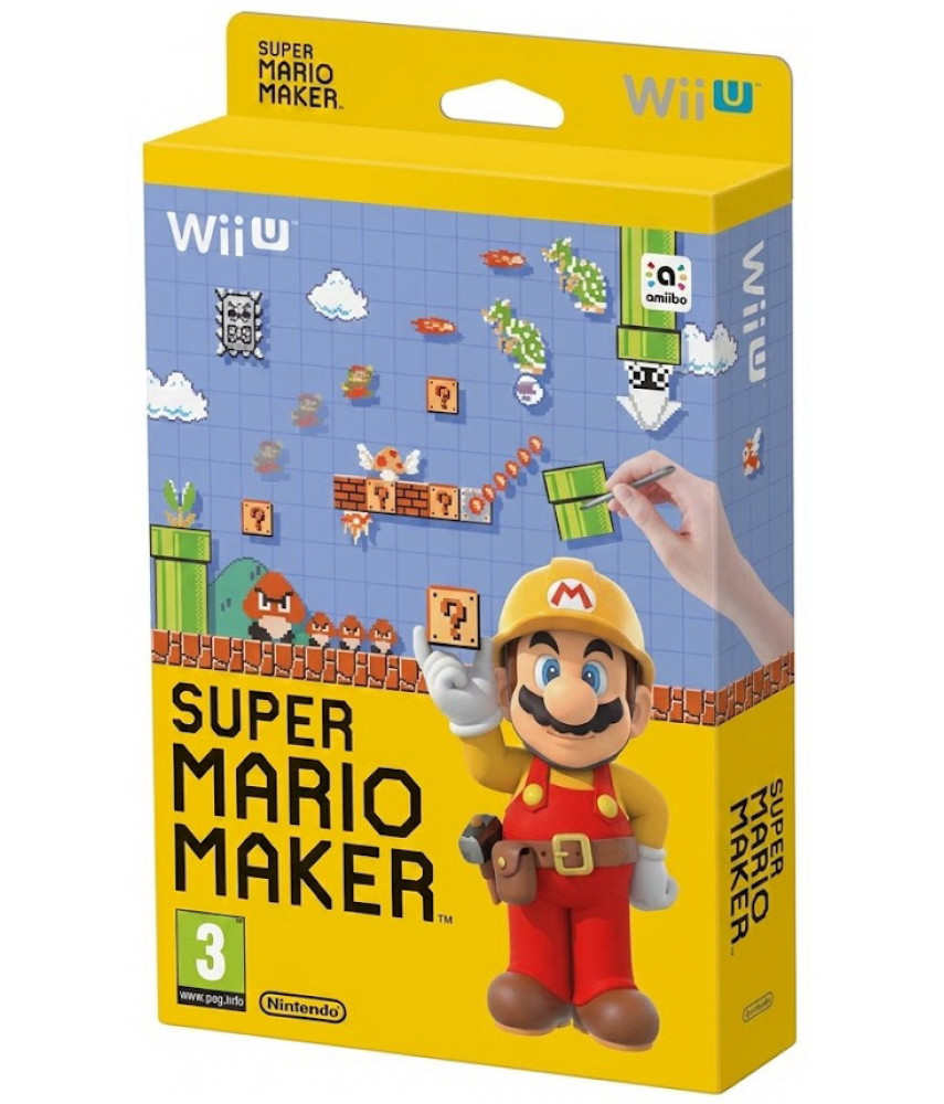 Super Mario Maker (Игра + Артбук) (WiiU, русская версия) Super Mario Maker (Игра + Артбук) (WiiU, русская версия)