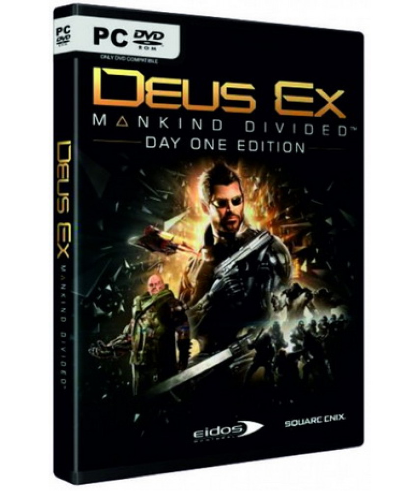 Deus Ex: Mankind Divided - Day 1 Edition (Русская версия) [PC DVD, box]