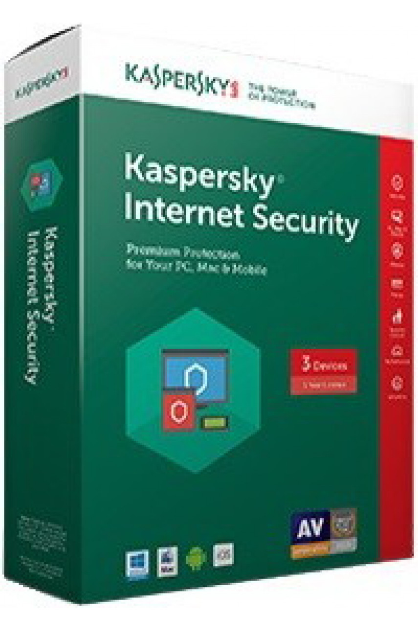 Купить Kaspersky Internet Security (Базовый 3ПК на 1 год) (Русская версия)  - ShowGames.ru