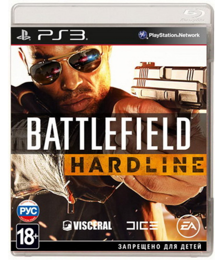 PS3 игра Battlefield Hardline на русском языке для Playstation 3 - Б/У