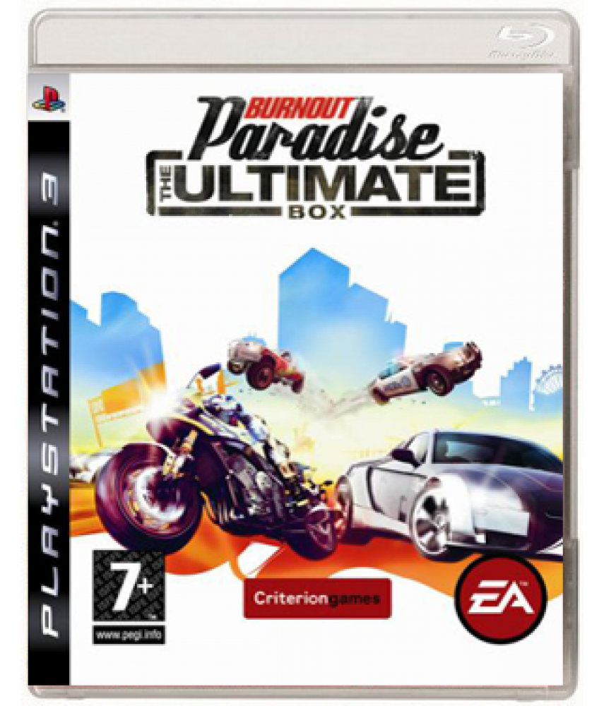 PS3 Игра Burnout Paradise Полное издание для Playstation 3 - Б/У