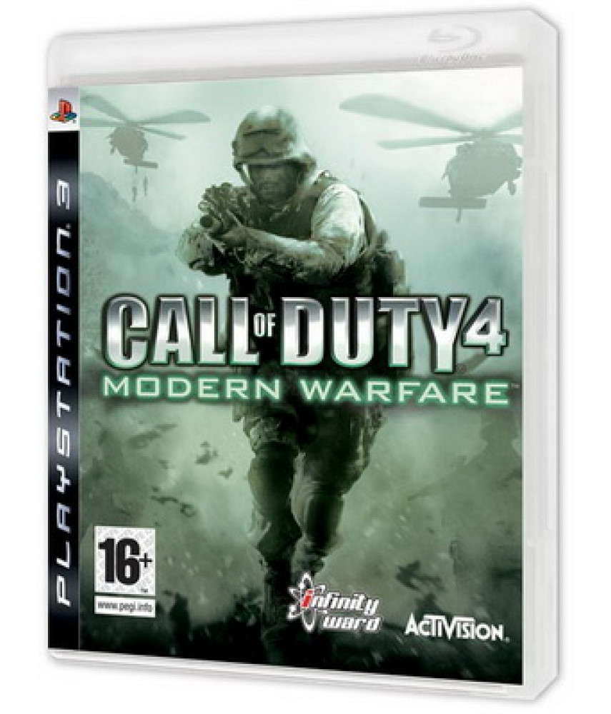 PS3 игра Call of Duty 4: Modern Warfare для Playstation 3 - Б/У