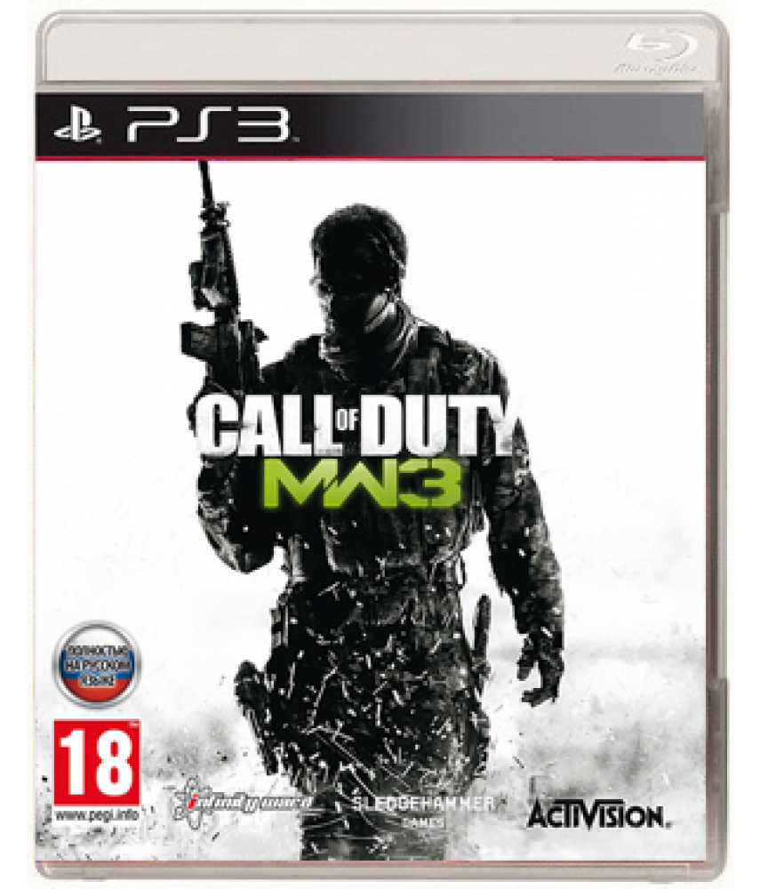 PS3 Игра Call of Duty: Modern Warfare 3 на русском языке для Playstation 3 - Б/У