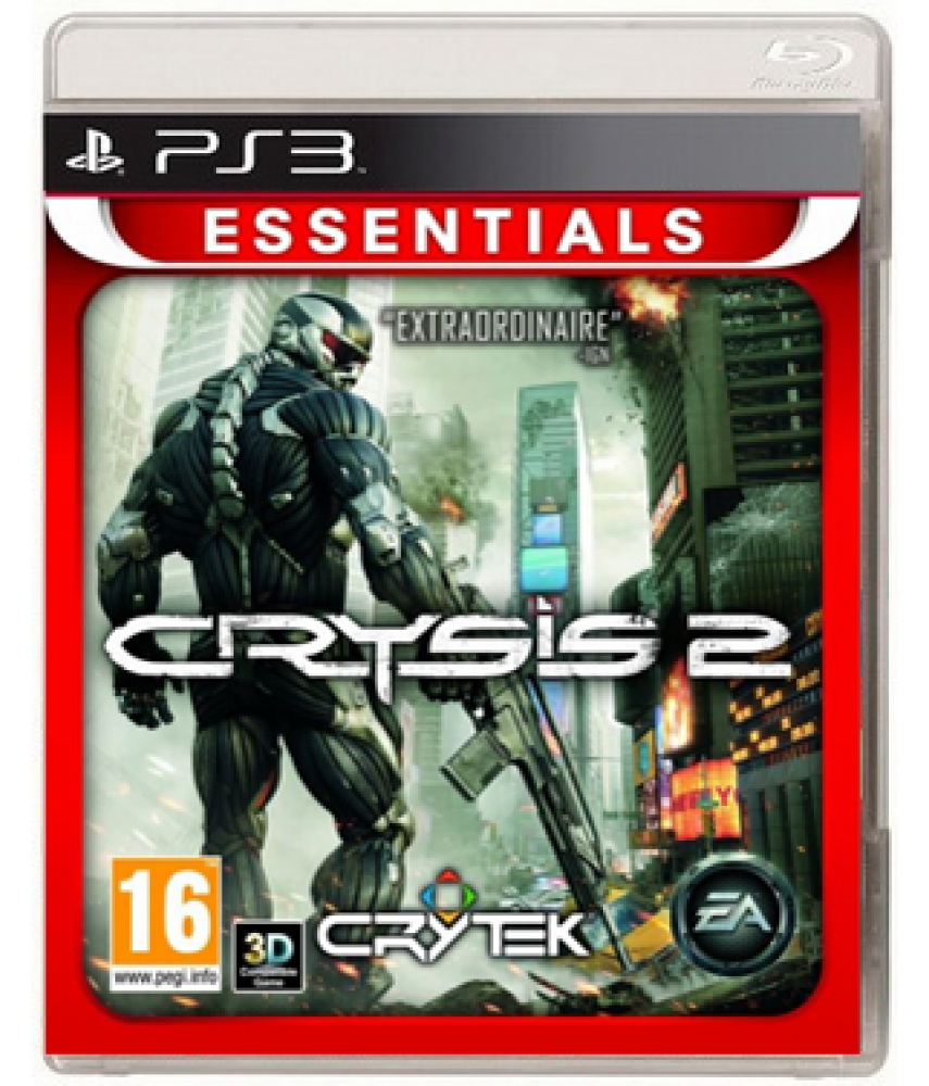 PS3 игра Crysis 2 на русском языке для Playstation 3- Б/У