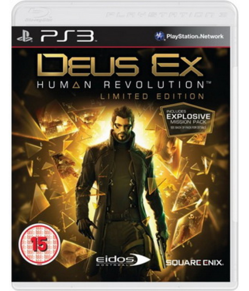 Deus Ex: Human Revolution Nordic Edition (PS3, английская версия)
