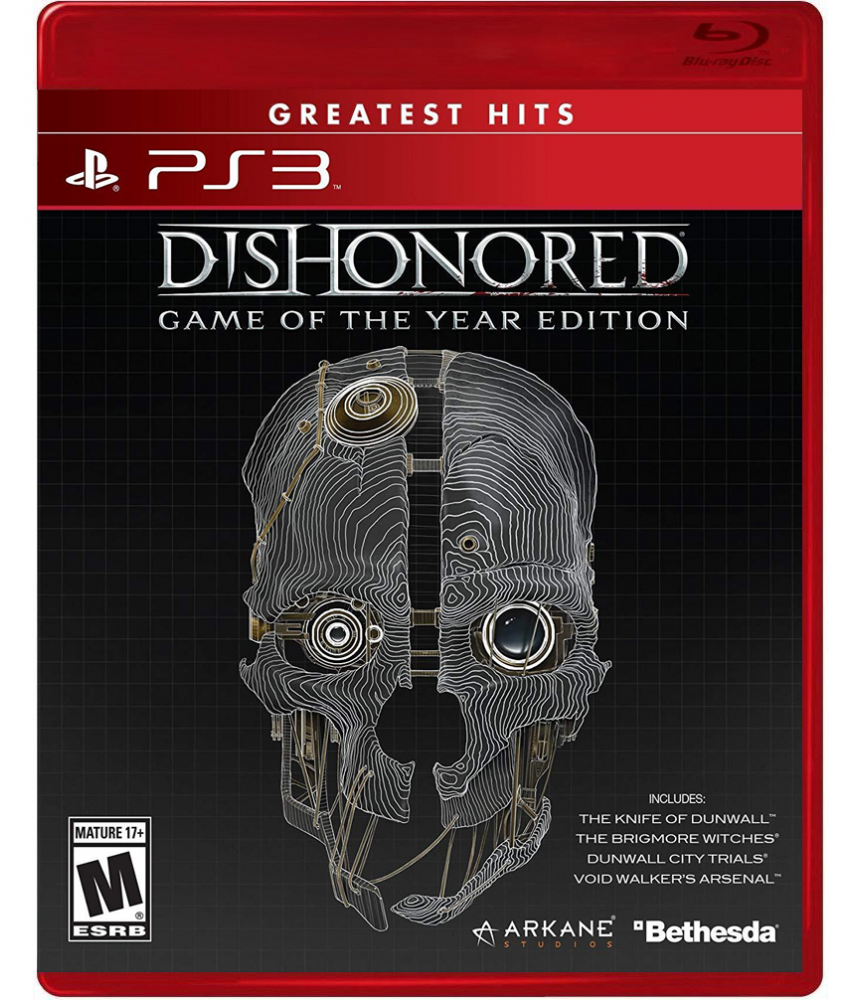 PS3 игра Dishonored - Game of the Year Edition