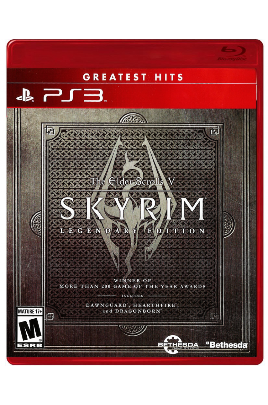 Elder Scrolls V: Skyrim - Legendary Edition (PS3, английская версия)