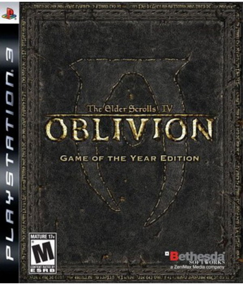 Elder Scrolls IV: Oblivion - Game of the Year Edition [PS3]