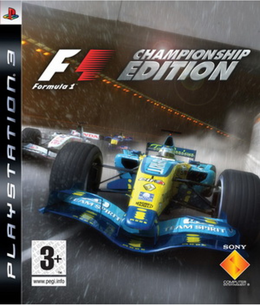 Formula One F1 Championship Edition [PS3]  - Б/У
