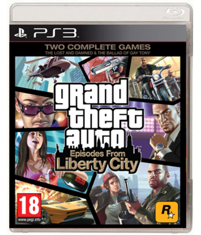 Grand Theft Auto: Episodes From Liberty City (GTA) [PS3] - Б/У
