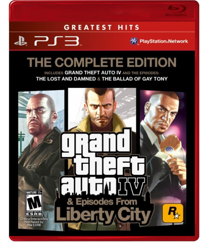 Grand Theft Auto IV: Complete Edition (GTA 4) [PS3] - Б/У