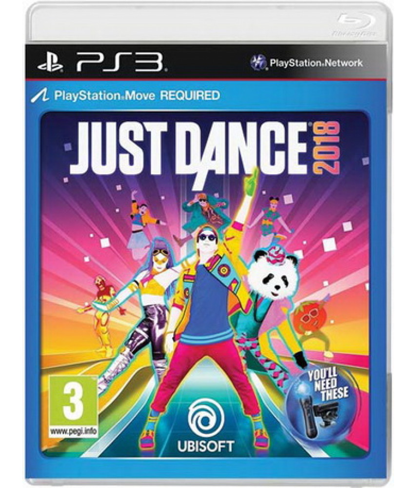 Just Dance 2018 (Русская версия) [PS3]