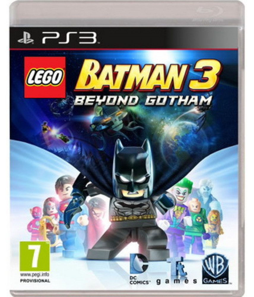 LEGO Batman 3 Beyond Gotham / Покидая Готэм (PS3, русские субтитры)