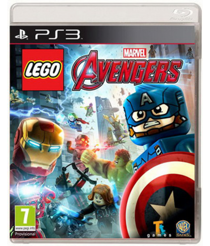 LEGO Marvel Мстители / Avengers (PS3, русские субтитры)