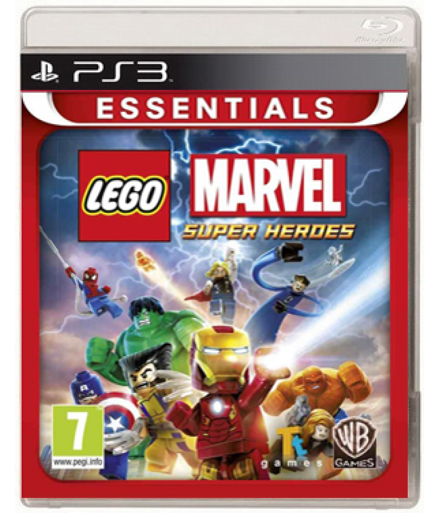 PS3 игра LEGO Marvel Super Heroes с русскими субтитрами для Playstation 3- Б/У