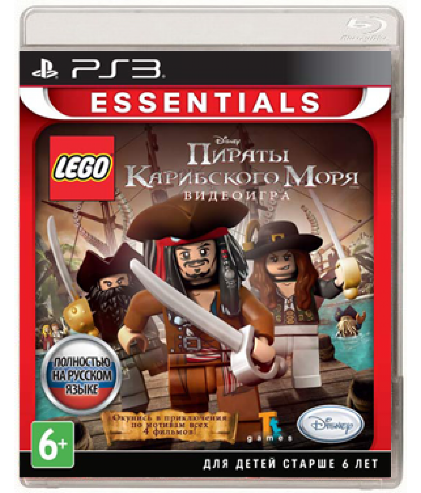 PS3 игра LEGO Пираты Карибского моря на русском языке для Playstation 3 - Б/У