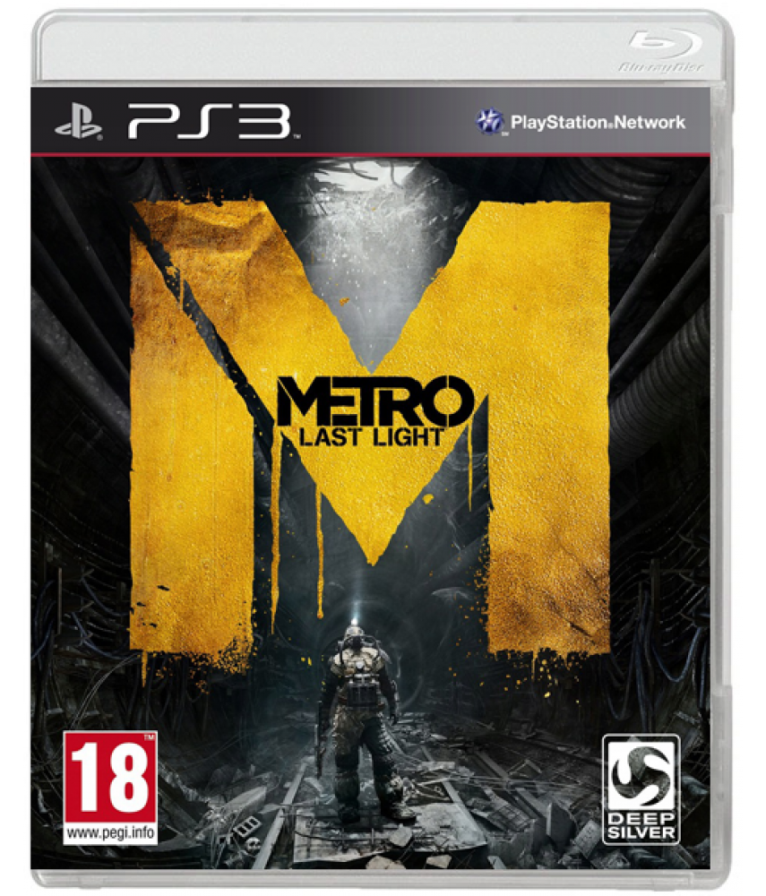 PS3 игра Metro: Last Light (Метро 2033: Луч Надежды)  (Русская версия)  (US ver.)