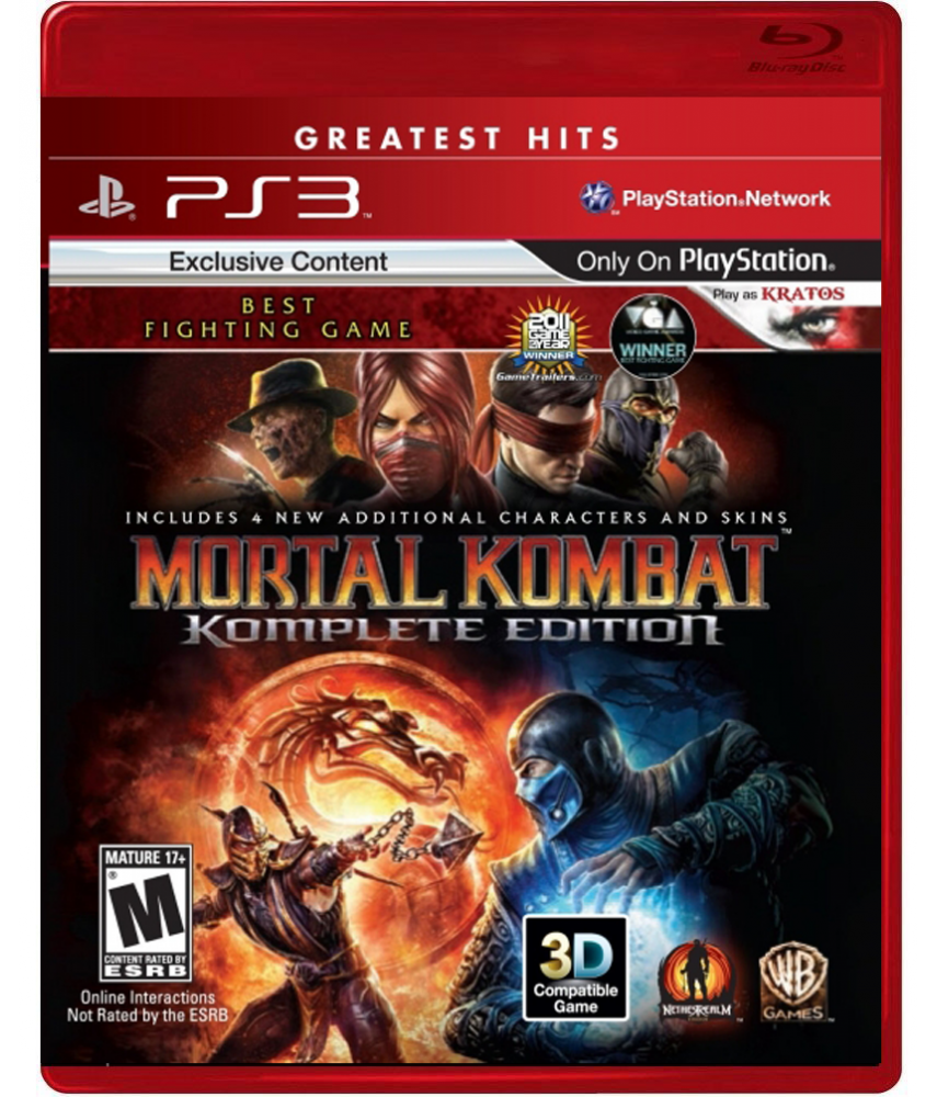 Mortal Kombat - Komplete Edition [PS3]