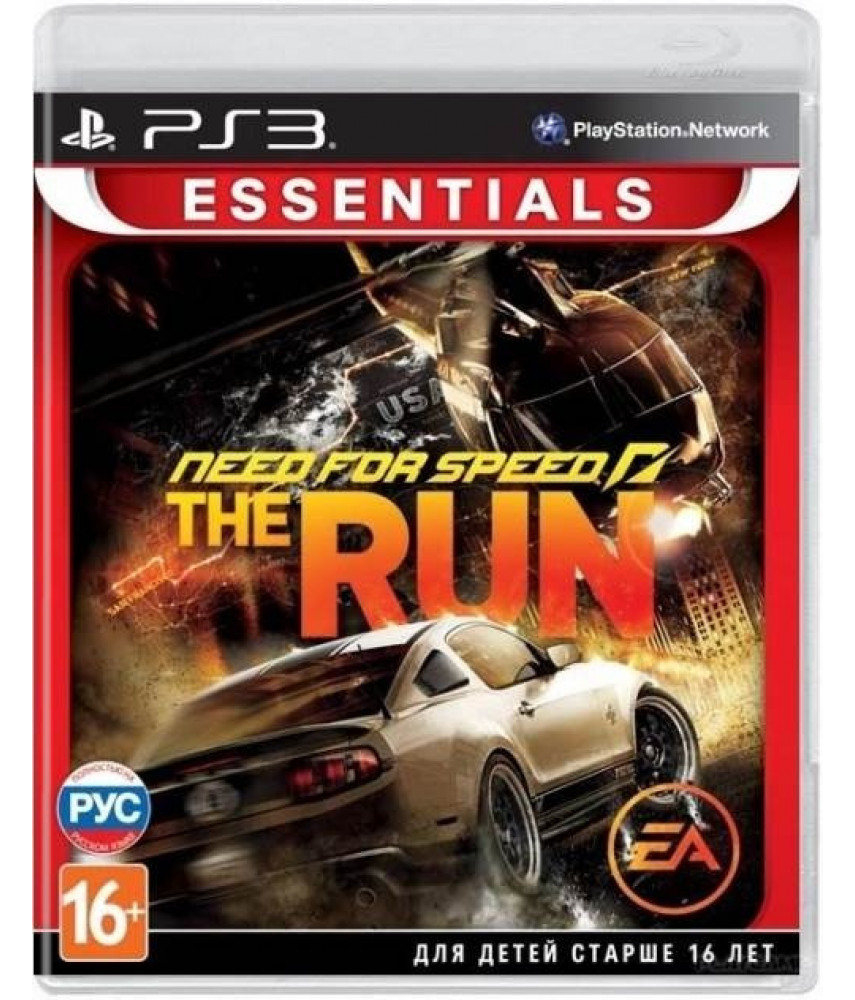 Need For Speed The Run (PS3, русская версия)