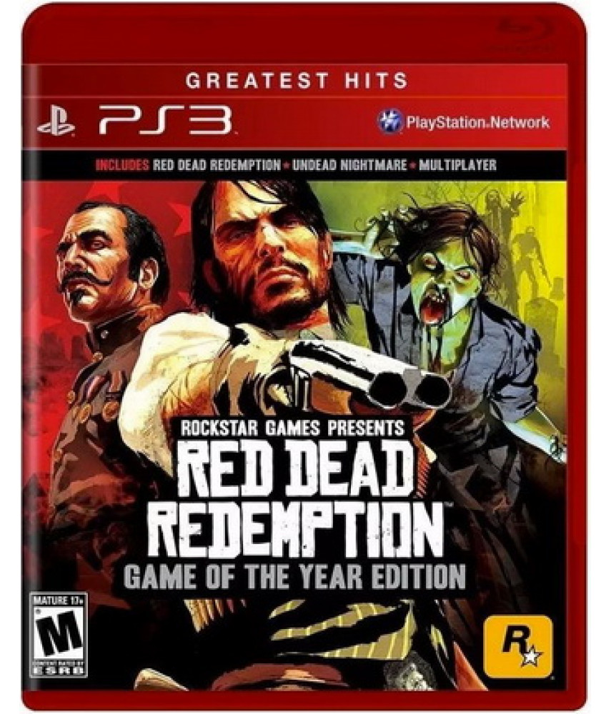 Red Dead Redemption - Game of the Year Edition (PS3, английская версия) (US)
