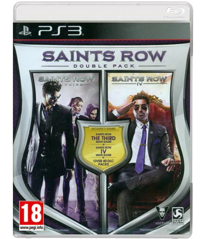 Saints Row Double Pack (Русские субтитры) [PS3]