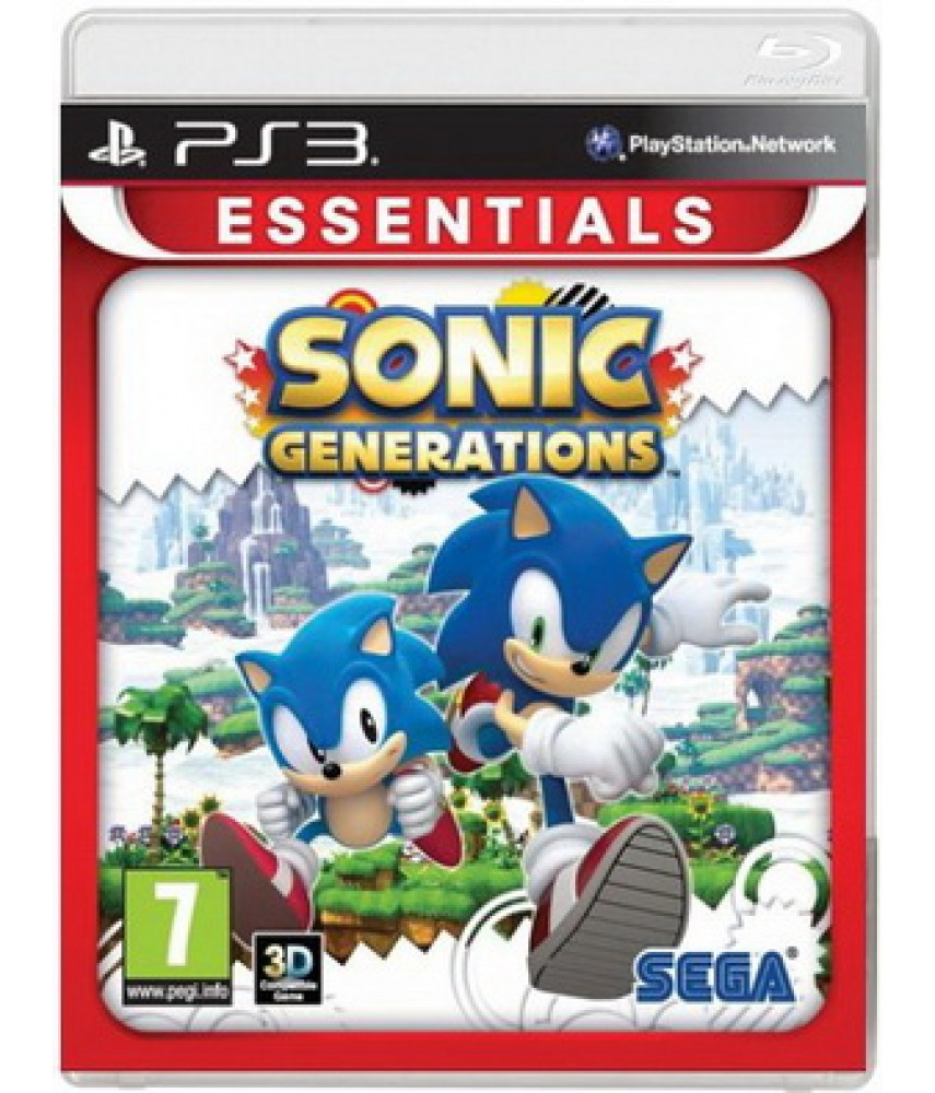 PS3 игра Sonic Generations (US)