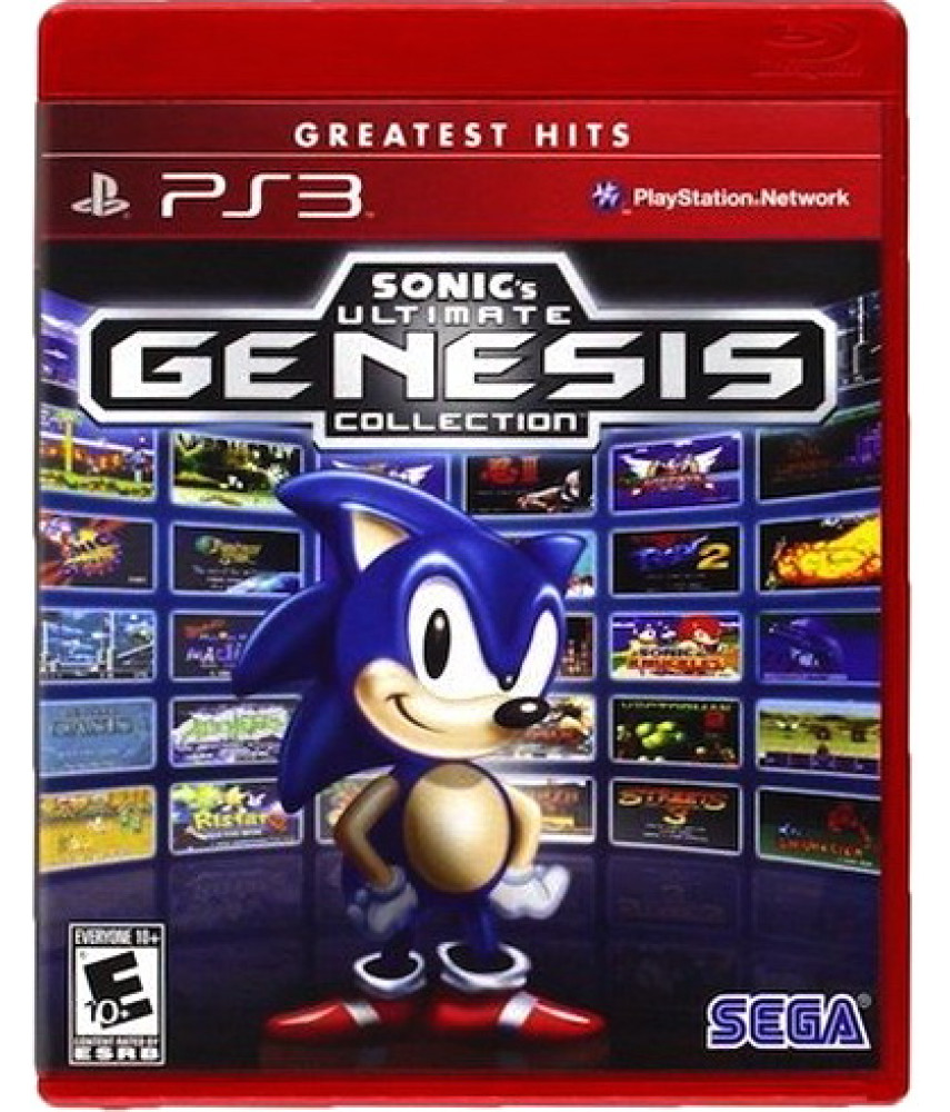 PS3 игра Sonic Ultimate Genesis Collection (US ver.)