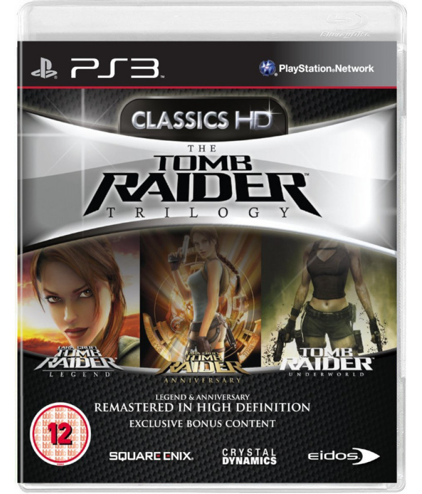 PS3 игра Tomb Raider Trilogy - Classics HD