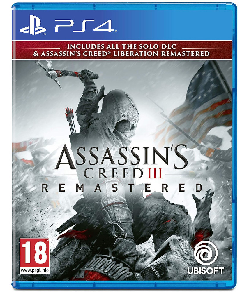 Assassin's Creed III. Обновленная версия (Русская версия) [PS4] (EU)