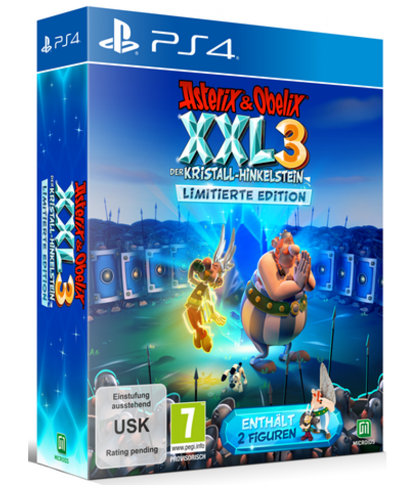 Asterix and Obelix XXL 3 - The Crystal Menhir Limited Edition (Русская версия) [PS4] 