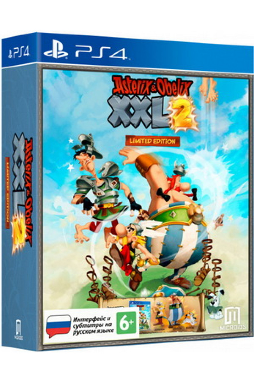 Купить игру Asterix and Obelix XXL 2 Limited Edition для PS4 в Москве,  цена, отзывы, видео | ShowGames.ru