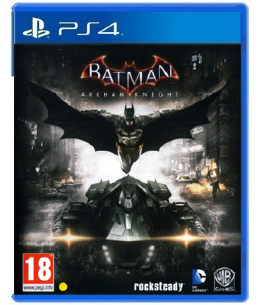 Batman Arkham Knight (Рыцарь Аркхема) (PS4, русские субтитры)