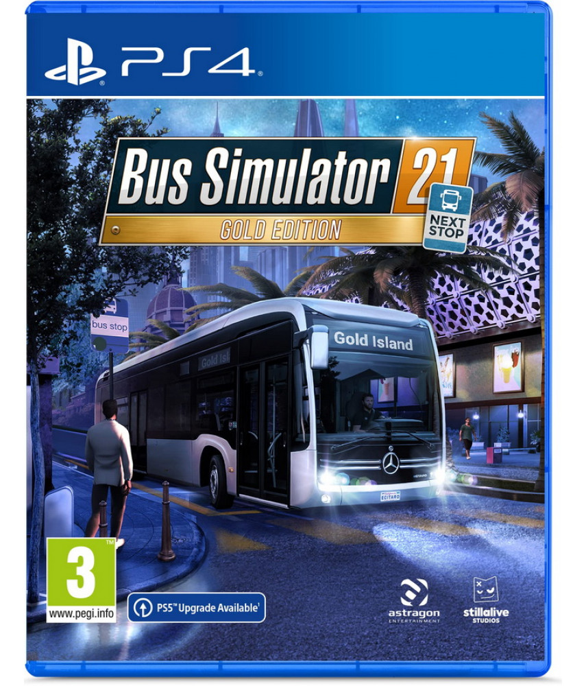 Bus Simulator 21 Gold Edition (PS4, русская версия) 