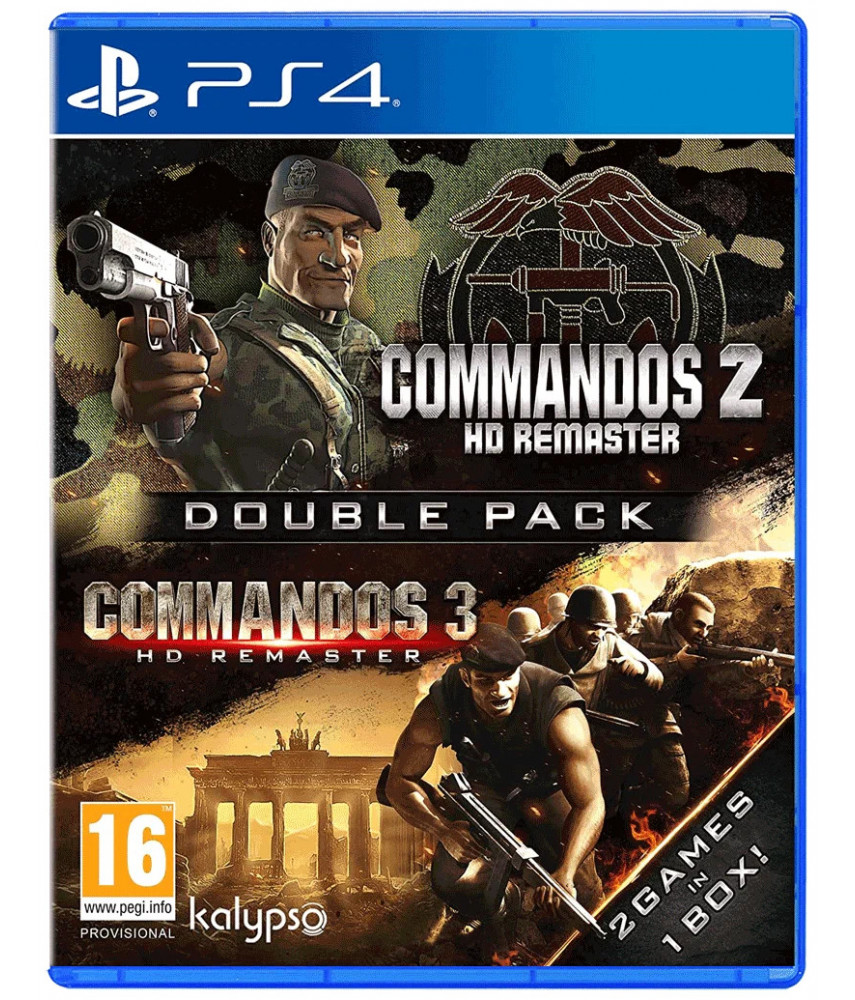 Commandos 2 and 3 HD Remaster Double Pack  (Русская версия) [PS4]
