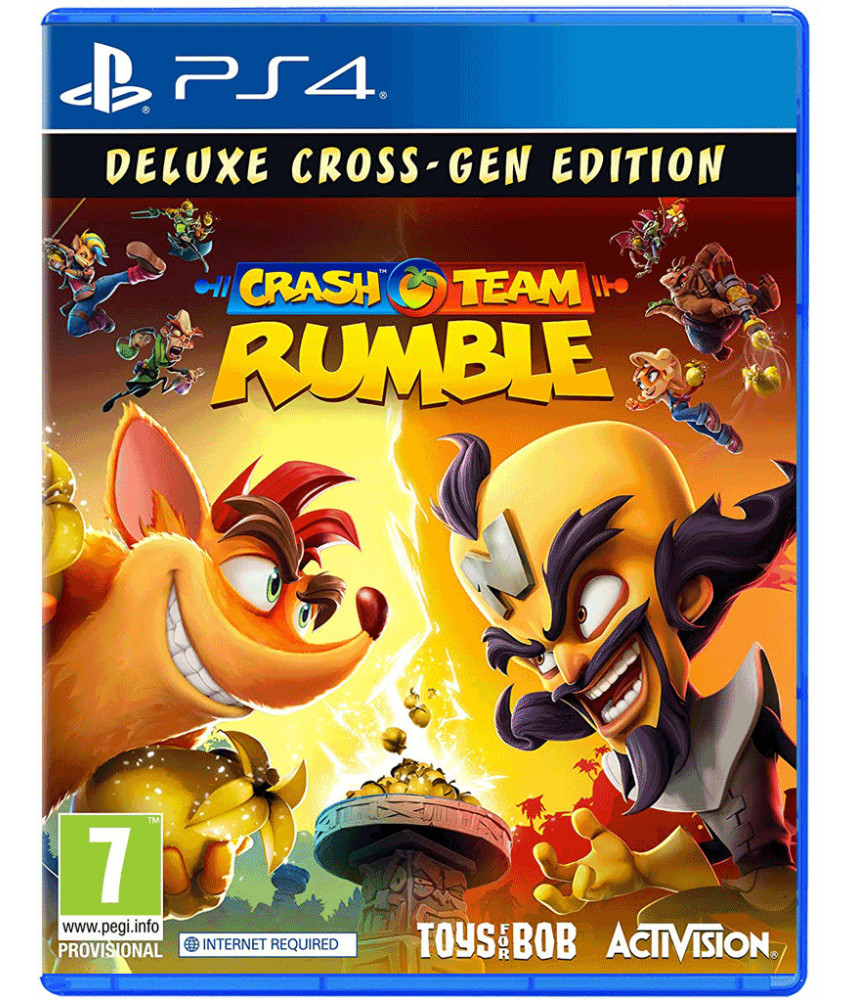 Crash Team Rumble Deluxe Cross-Gen Edition (PS4, английская версия) 
