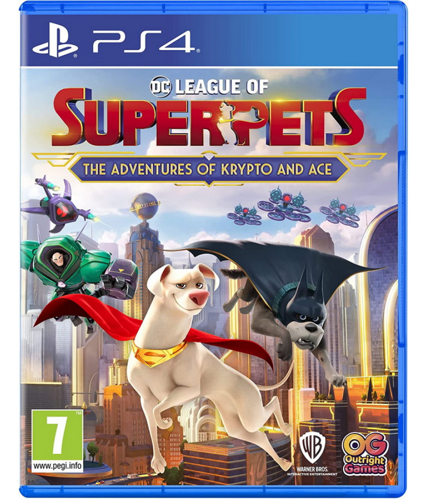 PS4 игра DC League of Super-Pets: The Adventures of Krypto and Ace (Русская версия) (EU)