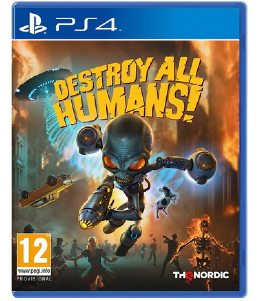 Destroy All Humans! (PS4, русская версия)