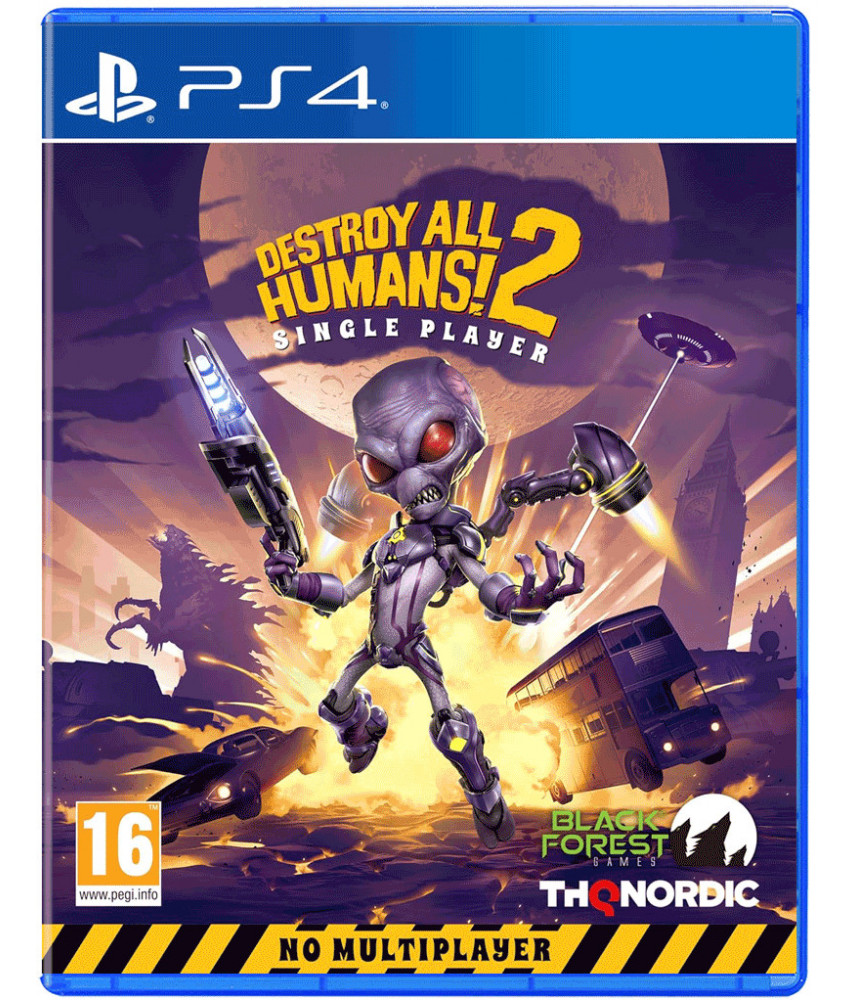Destroy All Humans! 2 - Reprobed: Single Player (PS4, русская версия)