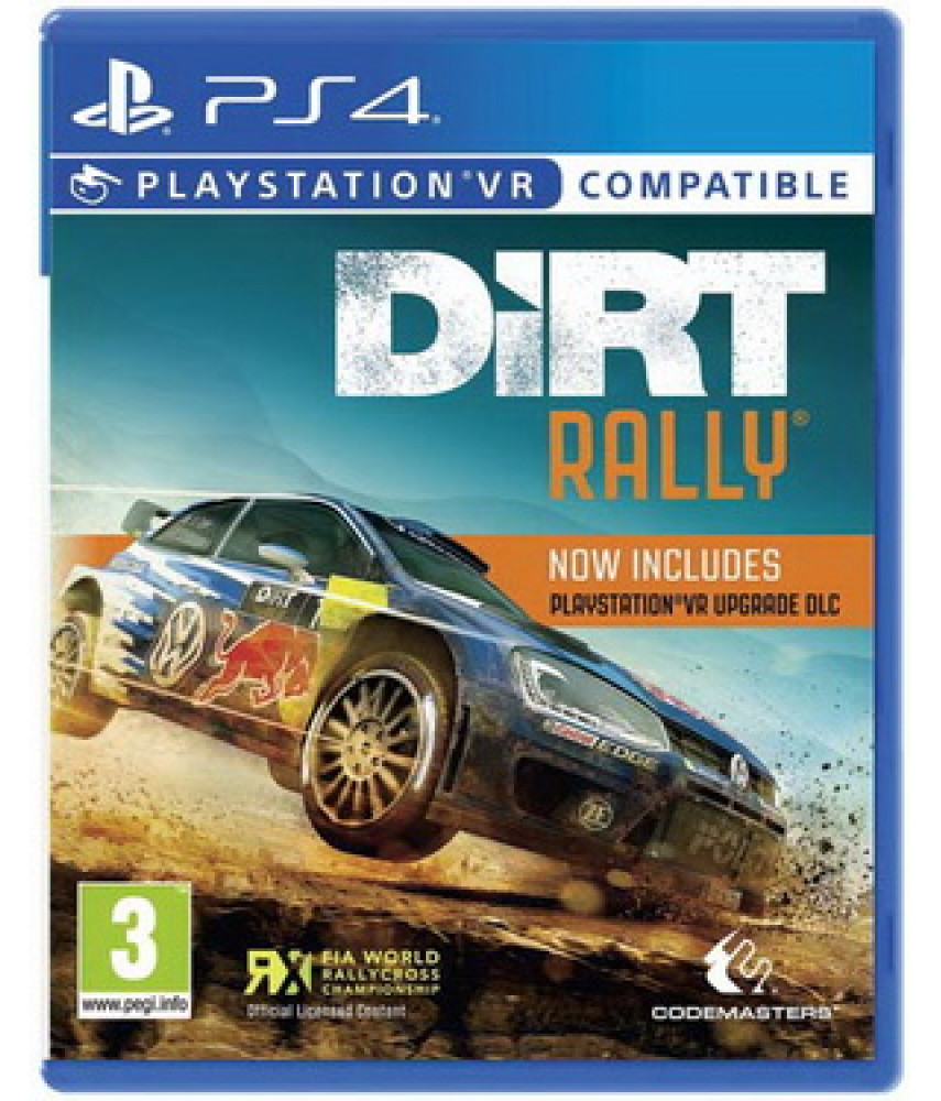Dirt Rally VR (с поддержкой VR) (Русские субтитры) [PS4]