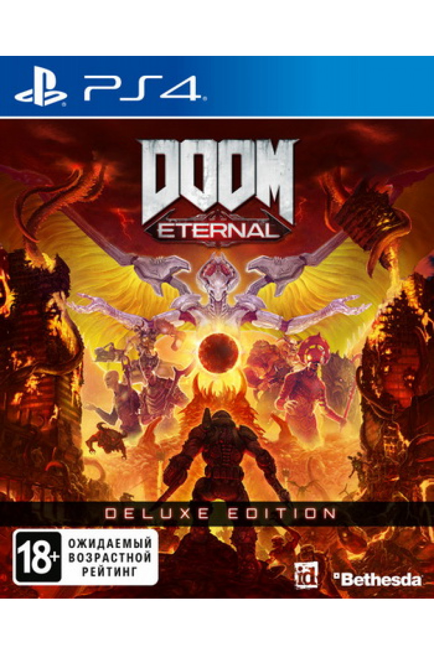 Купить видеоигру Doom Eternal Deluxe Edition для PS4 в Москве, цена, отзывы  | ShowGames.ru