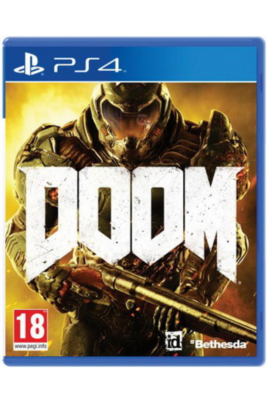 Игра Doom Б/У для PS4 купить дёшево - ShowGames.ru