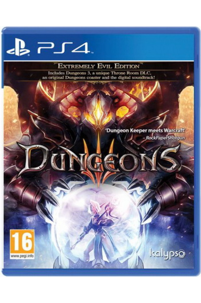 Купить Dungeons 3 Extremely Evil Edition (PS4, русская версия) в Москве |  ShowGames.ru